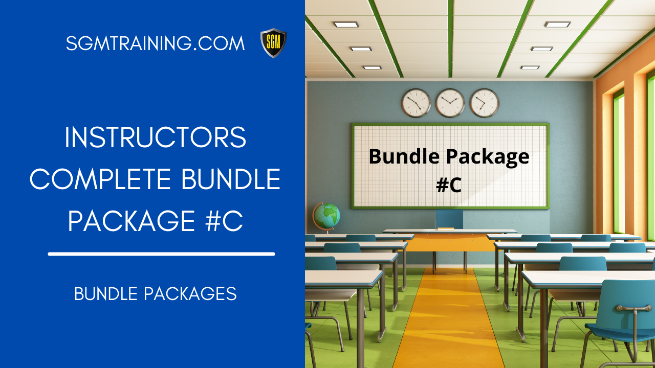 Instructors Training Package #C