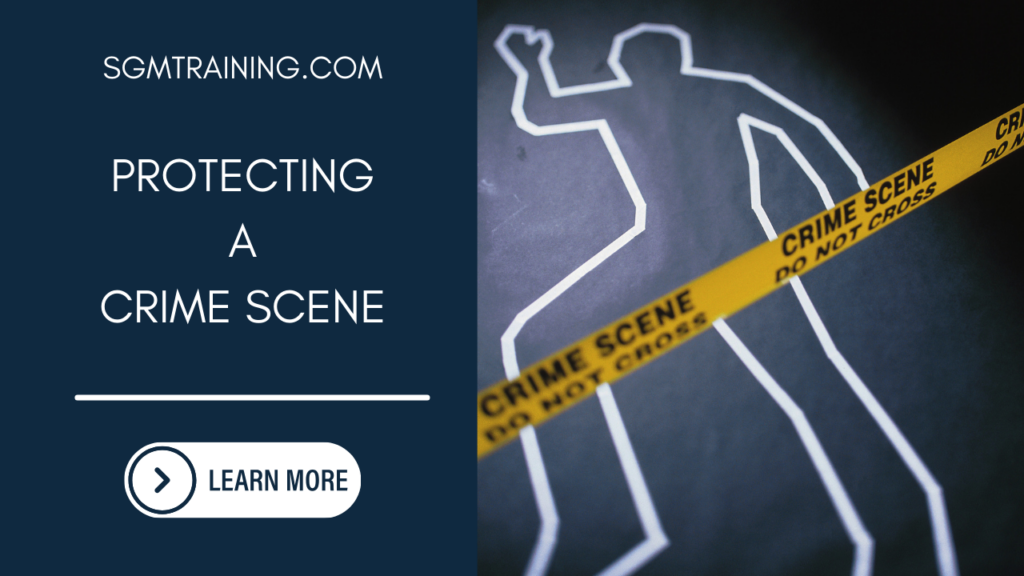 Protecting a Crime Scene DVD 